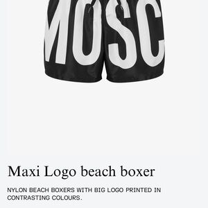 Maxi logobeach boxers swim wear